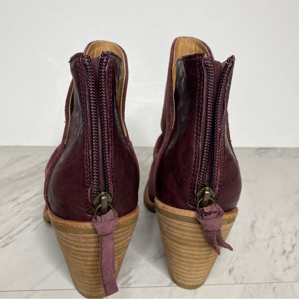 Sofft Teyton Distressed Suede Slouch Bootie 7M - Picture 4 of 14